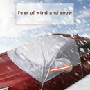 Autumn and Winter Essential Sun Protection Snow Cover Car Windshield Half C