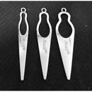 9pcs Dreadlocks Tools Craft Interlocks Needle Hair Hair Extensions DIY 2.4"