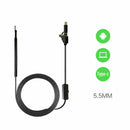 3-in-1 ear cleaning USB 5.5 mm endoscope visual ear spoon  with 6 LED  UBI