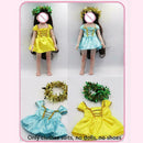 18inch Halloween Princess Sequin Pink Lace Dress With L4H1 Born D9U5 Bow Cl R2H5