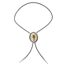 Glow In The Dark Tribal Leather Bolo Tie Western Cowboy Cowgirls Jewelry