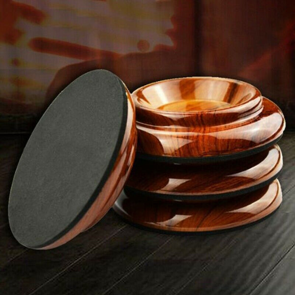 Piano Caster Cups 4Pcs Palstic Upright Piano Leg Cups Foot Pads Set Upright