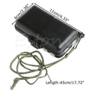 Fishing Lure Bait Tackle Waterproof Storage Box Bag Case With 9 Compartments New