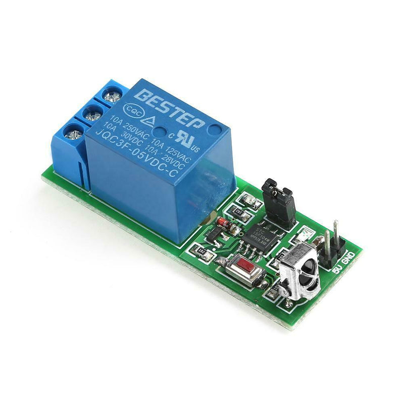 1 Channel 5V LED IR Infrared Remote Control Relay Module Learning Board