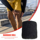 Self Adherent Bandage 24pcs 5cmx4.5m Elastic Cohesive Bandage Wrap Rolls Black