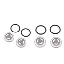 4x Motorcycle Metal Sight Oil Sight Glass Seals For Master Cylinder, ÃŽÂ¦18mm