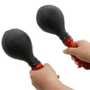 Professional Pair Of Maracas Shakers Rattles Sand Hammer Percussion Instrum