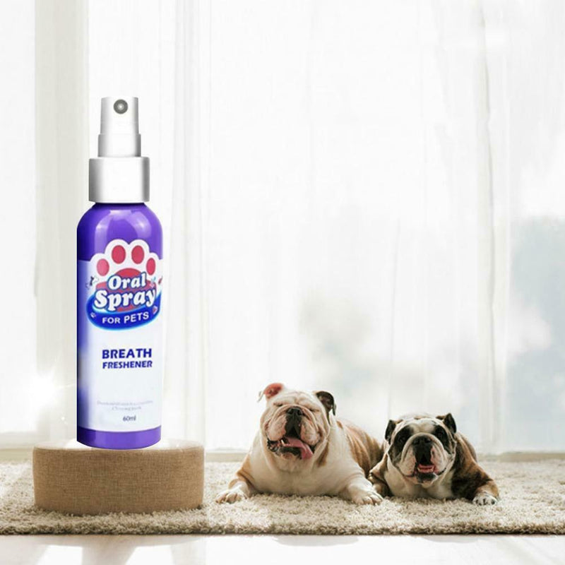 Freshener Teeth Dental Breath Cleaning Deodorant Spray Care Bad Dog Pet Oral Hot
