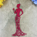 Elegant Lady Cutting Dies Scrapbooking Metal Embossing Photo Album Decor FoldME
