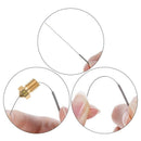 23Pcs Nozzle Cleaning Kit 0.4mm E3D Nozzle 0.4mm Cleaning Needle Tweezers WrO1D7