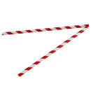 Paper Party Striped Straws Red/White