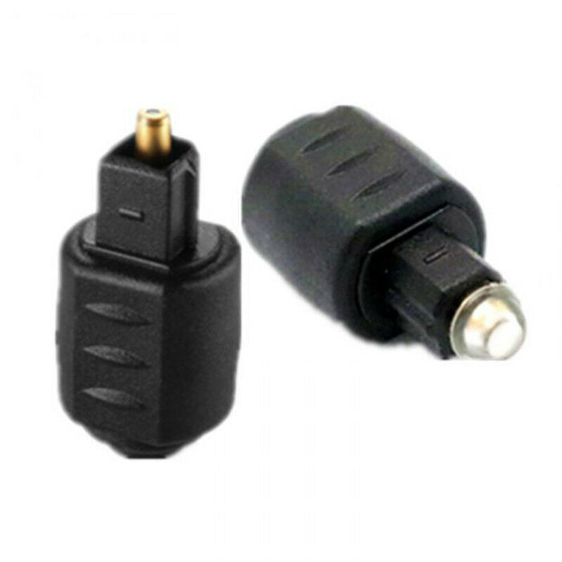 Mini Optical Audio Adapter 3.5MM Female Jack To Digital Toslink Male Plug f B8T4