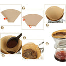 Coffee Paper Filter for 101 Coffee Hand-poured Coffee Filter Drip Cup 40pcs A