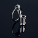 Auto Fob Key Chain Metal Piston Keyring Engine Ring Keyring Car Keychain