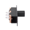 50 Pcs ON/ON 2 Position 1P2T SPDT Mini Panel Slide Switch Solder Lug SS12F1
