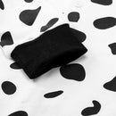 Autumn Winter New Newborn Cute Cow Print Jumpsuit Button Rompers Long SleeveM9Z2