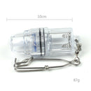 2Pcs/Lot 10Cm Deep Seawater Fishing Light Attracting Fish Lamp Ocean Boat F