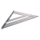 5 Pieces 7inch Aluminum Alloy Triangle Measure Rate Square Protractor Carpenter