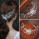 Pearls Crystal Hair Comb Clips Pins Wedding Bridal Hair Accessories Headpiece