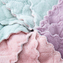 10pcs Microfiber Dishcloth Kitchen Washing Cleaning Towel Dish Cloth Rag TEJ