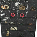 Two-sided Jewelry Holder Jewelry Organizer Wall Organizer Pocket Curtain St