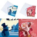 4pcs/set 5D DIY Diamond Painting Greeting Card Special Shaped Birthday Xmas  OZ
