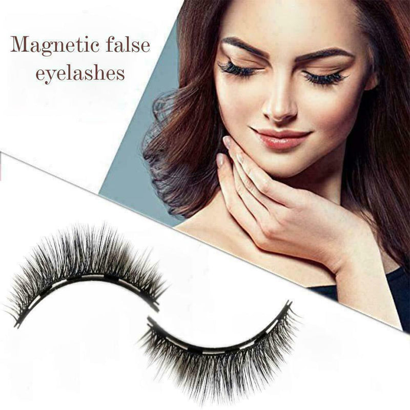 5 Pairs Magnetic Liquid Eyeliner Eyelashes Kit Natural Long Set. Quality B8L0