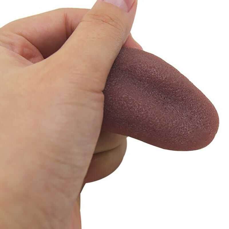 1pc horror funny tricks whole person false simulation tongue decompression toyOZ