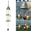 Outdoor Garden Wind Chimes Metal Yard Garden Hanging Decor Copper NEW W1H8