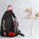 Retro Casual Fashion Tide Multi-Function Shoulder Three-Piece College Wind