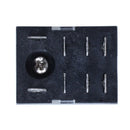 JQX-13F LY2 DC 12V Coil 8-Pin DPDT Green LED Electromagnetic Relay O2J9