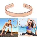 Copper Magnetic Bracelet Roman Style Arthritis Therapy Pain Relief Women Men