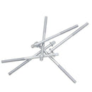 6Pcs Screw Rods 110mm Drum Long Screw Drum Tight Screw Tension Rods Percuss