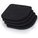 4x Washing Machine Shock Mute Pads Refrigerator Non-slip Anti Vibration Mat Ew