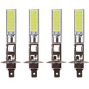 4x Car H1 COB LED Headlight Hi/Lo Beam DRL Driving Light Lamp Bulb White XIK