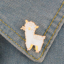Cute Cartoon Animal Brooch Badge for Women Men Jacket Enamel Pins (Style 4)