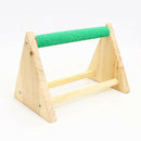 2pcs Wood Parrots Perch Platform Tabletop Cage