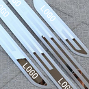 Car Door Stainless Steel Thin Sill Scuff Plate Trim For Skoda Octavia 2007-2013