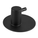 Adhesive hook, self-adhesive black wall-mounted hook key cover towel, super G4K8