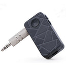 BT06 Car Bluetooth V4 Audio Music Receiver 3.5mm Handsfree Straight Plug Adapter