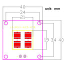 1Pack 30W LED driver Board+ 40W Light Source Lamp Panel Plate Integrated Violet