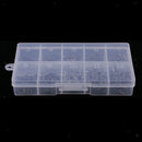 500Pcs Bass Carp Fishing Hooks Fishhook Bait Holder Kit Saltwater Freshwater