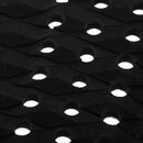 3 Piece BLACK Diamond Surfboard Traction Pad Tail Pad Deck Grip Accessories