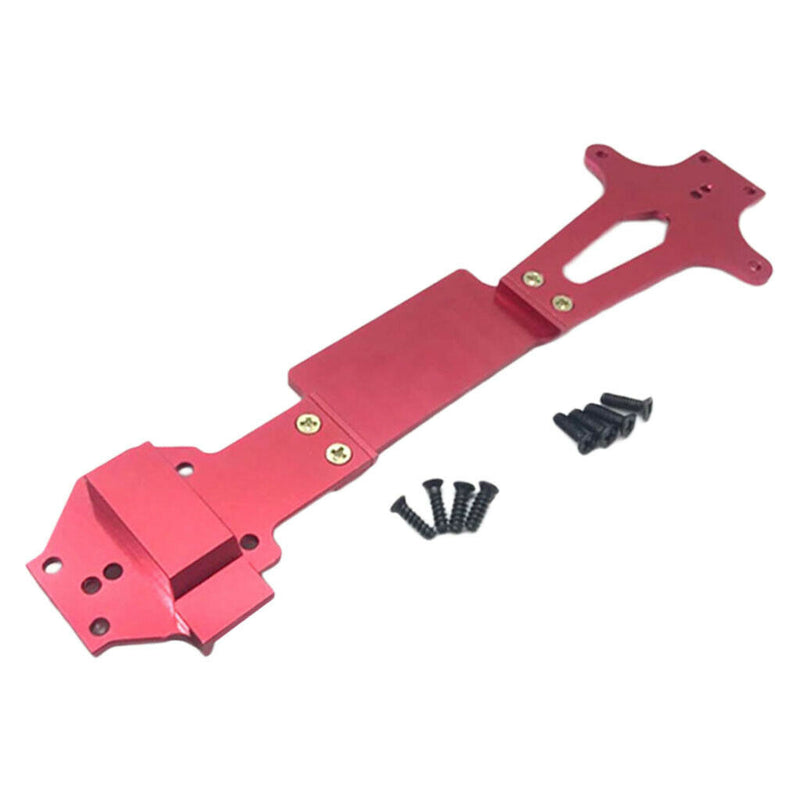 Metal Radio Tray w/ Tail Fixed Parts Set for WLtoys 144001 RC Buggy Trucks