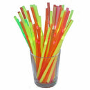 100 pcs Disposable Drinking Straws, Plastic Drinking Straws for Birthday, W