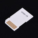 Dual slot Micro SD SDHC TF to MS Memory Stick Adapter For U0Q0 Converter CR V0B5