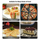 3Pieces Bicycle Pizza Cutter Bike Roller Pizza Slicer Kitchen Pizza Cutter