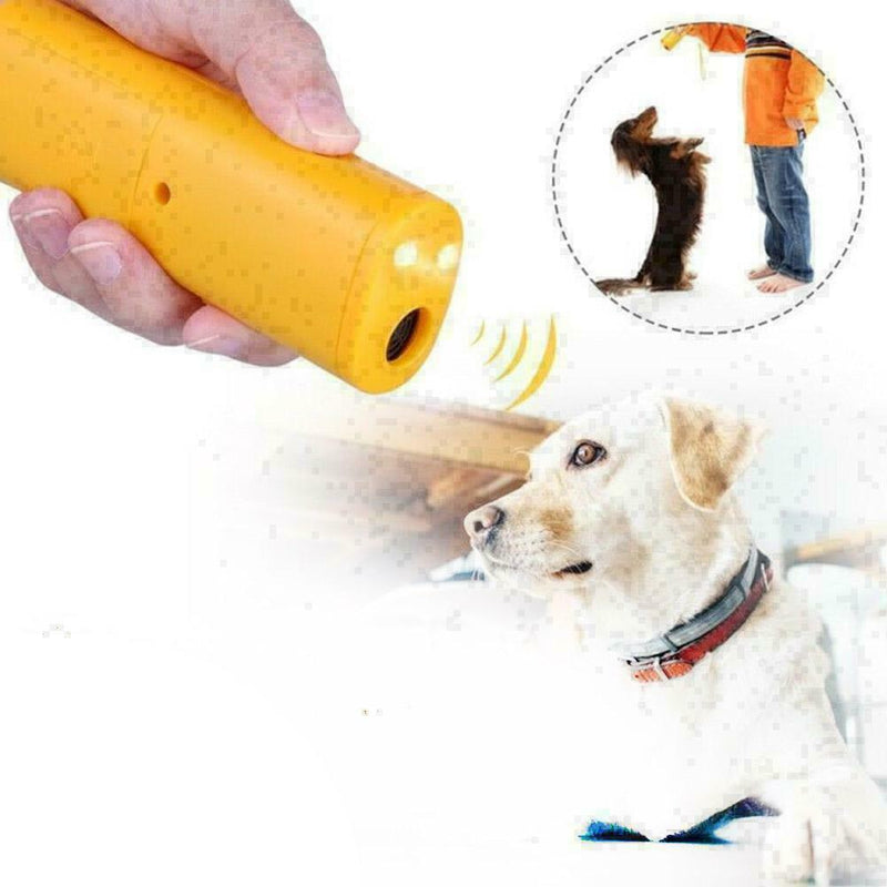 Pet Dog Anti Barking Ultrasonic Puppy Stop Trainer Repeller Training Device H1H5