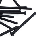 M3 x 45mm Alloy Steel Hex Socket Button Head Screws Black 20 Pcs