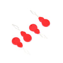 10PCS/Set Slivery Hand Machine Sewing Stitch Bow Wire Needle Threader Insert`US